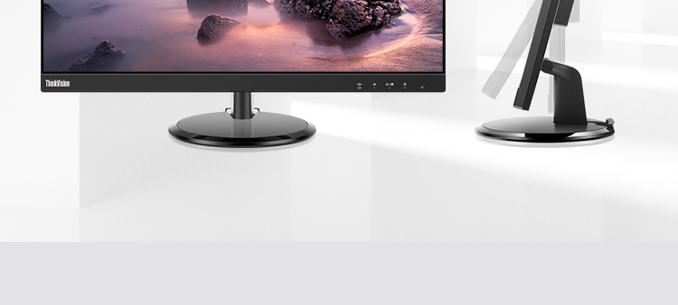 联想ThinkVision T27a-30显示器 27英寸超窄边框全高清显示器178°广视角低蓝光护眼设计