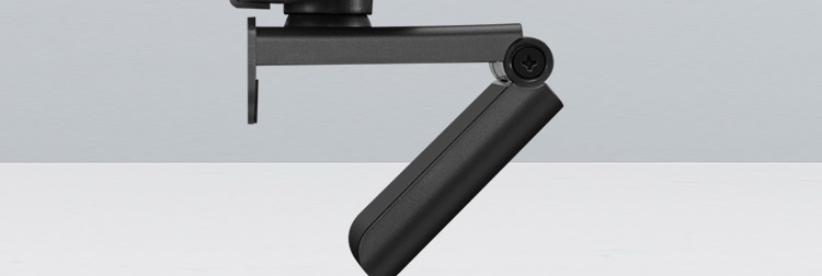 联想Lenovo Essential 1080P高清网络摄像头 200万像素FHD双麦克风360°旋转可调视角