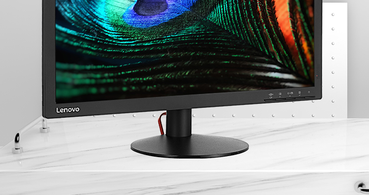 联想ThinkVision T2224d显示器 21.5英寸IPS高清显示器1670万色广视角灵活调节底座