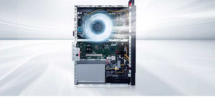 联想ThinkCentre M747t商用台式机 H570芯片组搭载第十一代酷睿处理器
