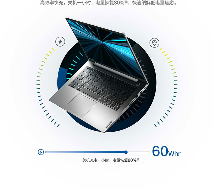 联想ThinkBook 14笔记本 11代酷睿i5-1137G7轻薄高性能商务本可扩展至40GB内存2TB固态硬盘