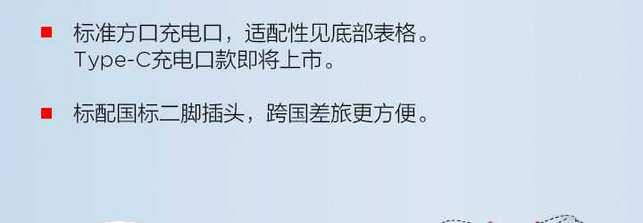联想Lenovo便携式笔记本电源适配器4X20H15595 插墙式设计方形接口