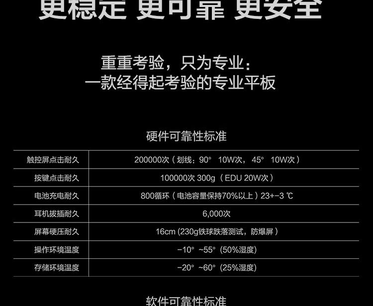 联想启天K10c 10.1英寸轻薄平板 商务简约性能强劲
