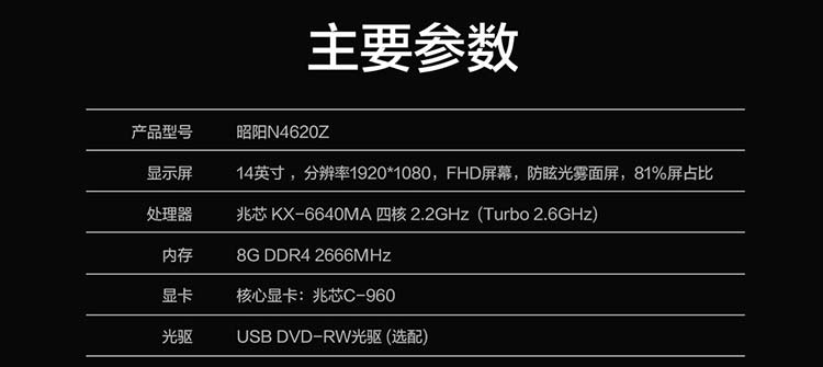 联想昭阳N4620Z笔记本电脑 14寸防眩光屏轻薄高效办公本