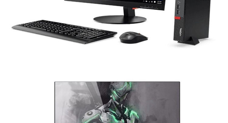 联想ThinkCentre M720q高性能办公主机 Intel赛扬G4900T双核CPU 8GB DDR4内存配置