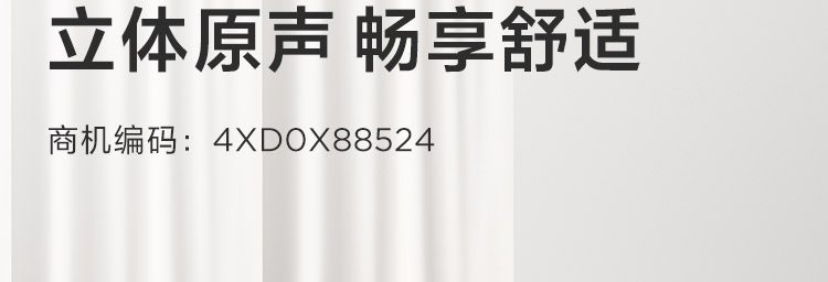 联想100 USB头戴耳麦 商务VoIP通话专用舒适佩戴清晰收音