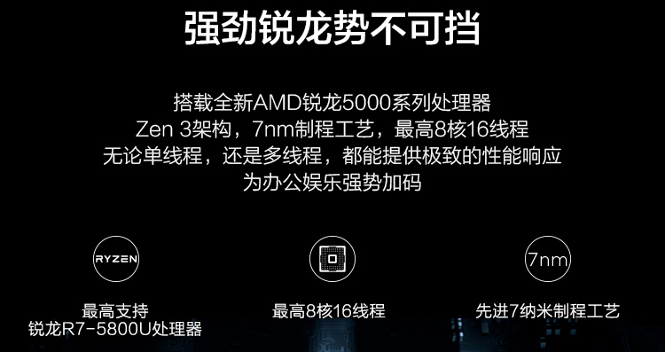 联想ThinkBook K3 锐龙版 13.3英寸轻薄本轻盈便携性能澎湃