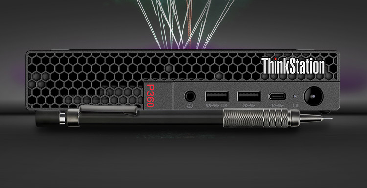 联想ThinkStation P360 Tiny工作站 第十二代英特尔处理器专业级显卡加持性能飞跃