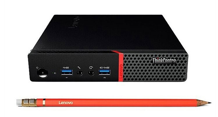 联想ThinkCentre M720q高性能办公主机 Intel赛扬G4900T双核CPU 8GB DDR4内存配置