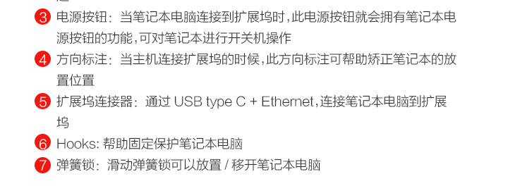 联想ThinkPad CS18 高级底座式扩展坞 免驱即插即用笔记本安全锁加固桌面锁孔与主机锁双重防护