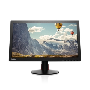 联想ThinkVision T2014显示器 19.5英寸宽屏LED显示器1600×900高清VGA+DVI双接口