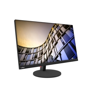 联想ThinkVision T27p-10显示器 27英寸4K IPS显示器广视角窄边框设计办公创作首选