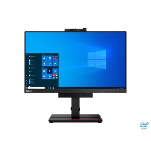 联想ThinkCentre TIO4一体机 全新底座设计节省18%空间USB3.0+DP-IN多设备连接