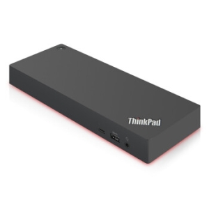 联想ThinkPad Thunderbolt 4 Dock 40B00300CN 高速40Gbps传输多屏办公300W输入/230W输出