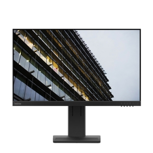 联想ThinkVision T24s显示器 23.8英寸IPS全高清商用显示器多接口旋转升降款