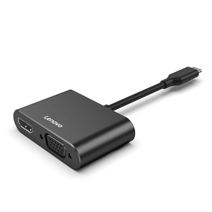 联想USB-C多功能视频转换器36004205 支持4K/1080P高清输出与扩展模式